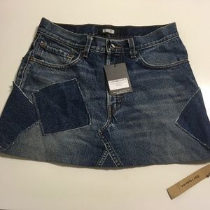 Reformation Vintage Tennessee Denim Skirt